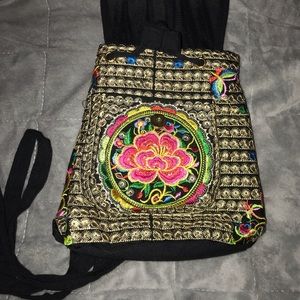 Flower backpack